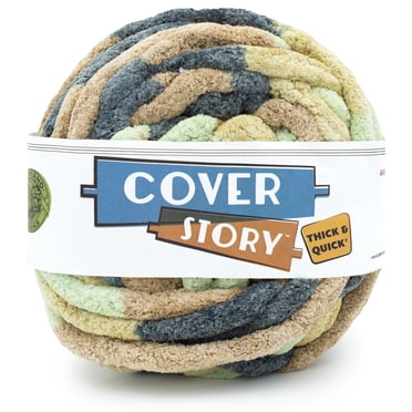 Lion Brand Cover Story™ Thick & Quick® Sand Dunes Yarn #7 Jumbo Yarn, 300g/ 366m - 1CT