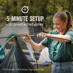 Coleman Camping Tent-Skydôme Tente avec salle d'écran