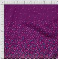 thumbnail image 1 of Soimoi Moss Georgette Fabric Leaves & Flower Panel Print Sewing Fabric Yard 42 Inch Wide, 1 of 3