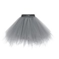 thumbnail image 4 of ChicWind Jupon en Tulle Superposé Gris pour Femmes, 4 of 4