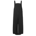 thumbnail image 4 of Birdeem Combinaison Pantalon à Bretelles Sans Manches pour Femme, Mode Été, Unie, Décontractée, avec Boutons et Poches, 4 of 4