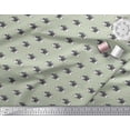 thumbnail image 3 of Soimoi Polyester Crepe Fabric Basset Hound Dog Fabric Prints by Yard 52 Inch Wide, 3 of 3