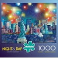 thumbnail image 1 of Buffalo Games - Night & Day - Manhattan Celebration - 1000 Piece Jigsaw Puzzle, 1 of 5