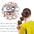 thumbnail image 5 of Bohemian Style Handmade Jewelry Bracelet Set Exquisite Female Hair Rope Accessory, 5 of 5