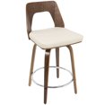 thumbnail image 3 of Trilogy Mid-Century Modern Counter Stool by LumiSource, 3 of 8