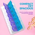 thumbnail image 3 of MEDca Weekly Pill Organizer, Twice-a-Day, 1 Pill Organizer Extra Large, 3 of 9