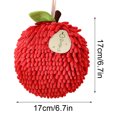 thumbnail image 1 of Towels for Bathroom,Fuzzy Ball Hand Towel with Hanging Loop for Bathroom Cute Fruit Decorative Ball Towel Soft Absorbent Ball Towel Sets for Kitchen Bathroom,Hand Towels for Bathroom, 1 of 5