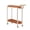 OR, variant on TopLLC Rolling Side Table With Wheels Cream Mobile End Table-Bedroom Nightstand Living Room Table Portable Nesting Table For Small Spaces Plastics Storage Rack