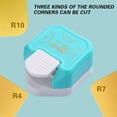 thumbnail image 3 of Dvkptbk Hole Punch 3 in 1 Corner Rounder Punch 3 Way Corner Cutter for Paper Laminate Diy Home Decor, 3 of 8