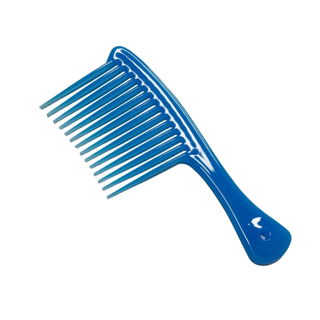Wide Tooth Detangling Brush with Ergonomic Handle for Smooth Hair Care and Reduced Breakage