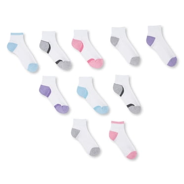 Athletic Works Women's Anklets 10-Pack