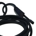 thumbnail image 2 of Rubber Elastic Strap Adjustable Tension Belt for Hand Carts Trunk Motorcycle Black 3meter, 2 of 7