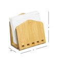 thumbnail image 3 of Bamboo Expandable Napkin Holder, Natural, 3 of 5