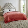 thumbnail image 2 of Cozy Tyme Urima Fuchsia Flanelle Réversible Sherpa Jeter Couverture - Super Doux, Confortable, 90 "x 90", 2 of 10