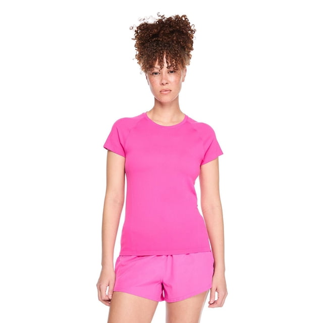 Athletic Works Women's Short-Sleeve Seamless T-Shirt
