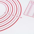 thumbnail image 1 of Dough Mat Silicone Non-Stick Rolling Pad Kneading Scale Baking Tray Kitchen DIY Supplies, 1 of 9