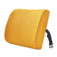 thumbnail image 1 of Ruiboury Posture Memory Cotton Lower Back Support Pillow Made With Memory Cotton golden 33x32x10cm 1Set, 1 of 6