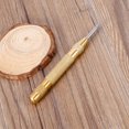 thumbnail image 1 of Rdeghly Center Punch, High Speed Steel Semi‑Automatic Centre Punch Tool Marking Hole Tool With HSS Tip For Woodworking For Glass Drilling, 1 of 8