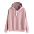 thumbnail image 1 of Fankiway Mode Femmes Décontracté à Capuche Ajusté Manteau Chandail Uni, 1 of 2