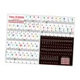 thumbnail image 2 of Milaget Piano Keyboard Stickers Clear Bold Large Letter Piano Key Stickers Beginners, 2 of 9