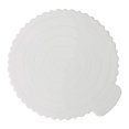 thumbnail image 1 of jifeng Cake Board with Handle Party Celebration for Cake DIY Making Round Cake Base 24.5cmx26.5cm, 1 of 9