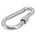 thumbnail image 4 of Loewten Stainless Steel Spring Hook, Carabiner Hook Heavy Duty For Hammock For Swing, 4 of 8