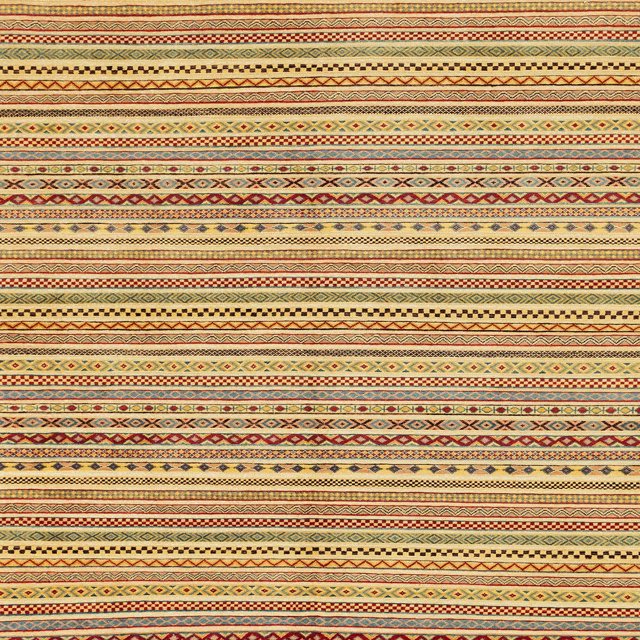 Ahgly Company Tapis d'Intérieur Carrés Abstraits Rouges Abstraits pour Aire, 5 Pieds Carré
