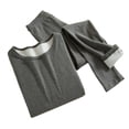 thumbnail image 1 of RXMEKW Ensemble de sous-Vêtements Thermiques pour Femmes, Haut à Manches Longues à Col Rond et Bas, Couche de Base Douce et Chaude pour Temps Froid, Superposition Automne et Hiver, 1 of 3