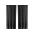 thumbnail image 2 of ZENGHUIJ Solid-Color Double-String Polyester Curtain Sheers Semi-Sheer Curtains Rod-Pocket Style Semi-Sheer Curtains, 2 of 6