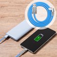 thumbnail image 1 of BotaniNest 180° Rotating Fast Charge Cable USB Fast Charging USB To Type C Data Cable 120W Super Fast Charging Type C Silicone Fast Charging Cable Compatible With Android Series, 1 of 3