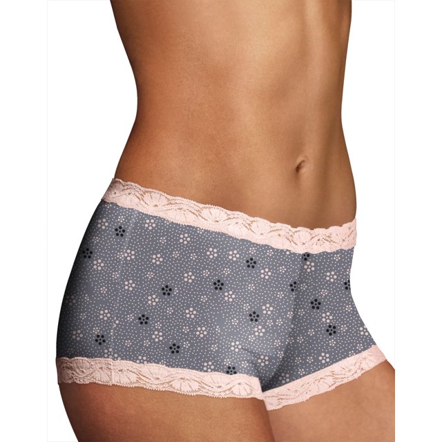 Maidenform Shorty en Microfibre et Dentelle pour Femmes - Article à Succès, 6