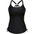 thumbnail image 1 of ORUYROP Womens Tankini Swim Top Only Tankini Bathing Suit Tops No Bottom, 1 of 7