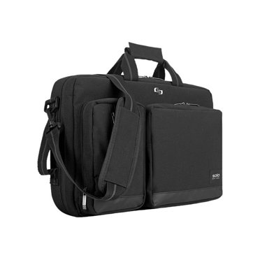 Solo Urban Mallette Hybride, Convient aux Appareils jusqu'à 15,6 Pouces, Polyester, 5 x 17,25 x 17,24, Noir