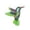 Green, variant on Outdoor Wall Artmetal Hummingbird Wall Decoration Colorful Birds Art Fence Decorations Metal Birds Outdoor Wall Sculpture Hanging for Garden, Home Decoration, Party Decoration