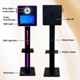 thumbnail image 2 of WideMeet 15.6inch Touch Screen Selfie Photobooth Machine with RGB Light for Wedding Event Party, 2 of 7
