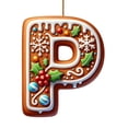 thumbnail image 2 of LSLJS 26 Letters Christmas Tree Decoration Pendant Christmas Tree Ornaments Personalized DIY Christmas Ornaments Christmas Decorations Xmas Tree Hanging Decor, 2 of 5