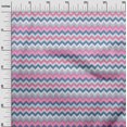 thumbnail image 3 of oneOone Viscose Chiffon Light Pink Fabric Chevron Craft Projects Decor Fabric Printed By The Yard 42 Inch Wide-T7, 3 of 5
