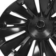 thumbnail image 3 of 4 Pcs Embout de Moyeu de Roue 19 Po Noir Mat Remplacement de Jante Sportive pour Tesla Modèle Y 2020 à 2023, 3 of 8