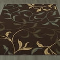 thumbnail image 3 of Ottomanson Ottohome Collection Non-Slip Rubberback Leaves Design Indoor Rug/ Mat, 3 of 7