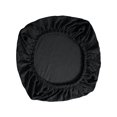 thumbnail image 2 of Removable Computer Chair Slipcovers Swivel Chair Seat Covers Comfortable Stretch Black, 2 of 9