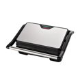 thumbnail image 2 of Steak Grill & Sandwich Maker, Foldable Non-Stick Ceramic Plate, Compact Countertop Appliance, 1-Piece, 2 of 9