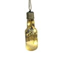 thumbnail image 2 of pstuiky Home Decoration Christmas Decor Hanging Bottle Light Christmas Lamp Decorations Christmas Tree Bulb 13X4.5Cm Light Bulb Decorative Items Clear Light Bulbs, 2 of 7