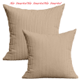 thumbnail image 2 of MesaSe Home Textile 20” X 20” Modern Contemporary Transitional Navy Blue Striped Polyester Throw Pillow ( 2 Count) Home Decoration Suitable for Living Room and Bedroom, 2 of 10