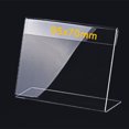 thumbnail image 1 of Business Card Display Business Card Holder Display Business Card Holder Premium Acrylic L Shape Scratch Proof Sturdy Durable Business Card Display For Office Hotel Meeting, 1 of 1