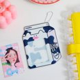 thumbnail image 1 of Korean Milk Bottle Photocard Holder 3inch Card Set Cartoon Cute Photo Star Chasing Student Girl Bus Card Storage Bag, 1 of 4
