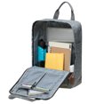 thumbnail image 3 of KAUKKO Stylish Oxford Fabric Backpack Travel Rucksack lightweight Hiking Bag Satchel, 3 of 5
