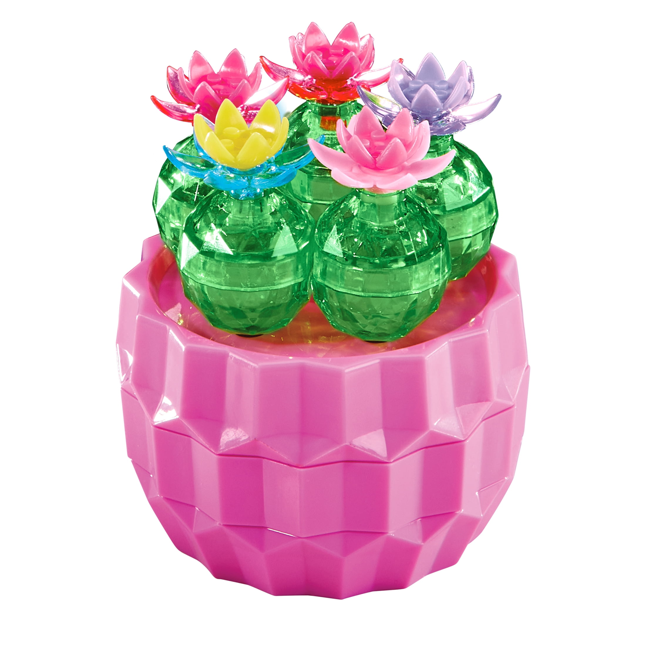 Kit de plantes succulentes Crystal Gem Creations Jewel de RoseArt, 175 pièces, idéal pour les adultes, les préadolescents et les enfants de 8 ans et plus.
