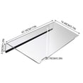 thumbnail image 3 of Clear Acrylic Keyboard Lift For Desk – Transparent Display Stand with Non- Bracket for Keyboard Organization and Desk Accessibility, 3 of 5