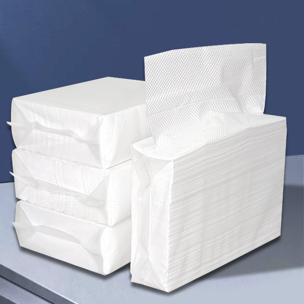 BESTYASH Multi Use White Paper Towels Hand Napkins for Bathroom Kitchen and Hotel Settings