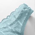 thumbnail image 4 of Virmaxy Soutien-Gorge Sans Fil pour Femmes Aguichant Grande Taille Mince en Dentelle Soutien-Gorge Rassemblant Sans Armature Confortable Fixe Ajustable Collection de Poitrine Coton Vert TTTG, 4 of 7